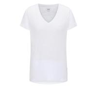 Lee - Tee Shirt Femme - Coupe Regular - V Neck Tee - Noir