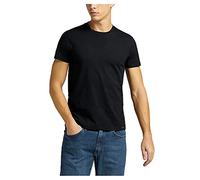 Lee Jeans T-shirt Twin Pack Crew Homme manches courtes coupe Regular Noir XXL