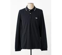 Lee Long Sleeve Polo Noir S Homme