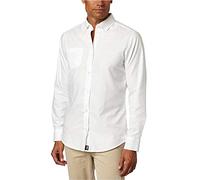 Lee Uniforms Chemise Oxford à Manches Longues pour Homme, Blanc, Taille M