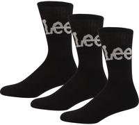 Lee Unisex 3-Pack Sports Socks Noir 6-8 Unisex