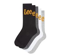 Lee Unisex Sport in Black/White/Greys | Mens and Womens Wicking Breathable Casual Walking Athletic Sock Chaussettes Unisexes, Noir/Anthracite/Blanc/Gris chiné, 43_46 Mixte