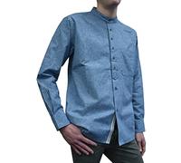 Lee Valley Chemise Grand Père Bleu Taille L