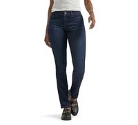 Lee Women's Flex Motion Regular Fit Straight Leg Jean, Niagara, 6 Short