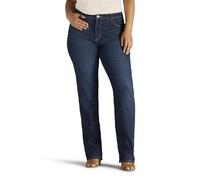 Lee Women's Plus-Size Classic Fit Monroe Straight-Leg Jean, Ellis, 22W Petite