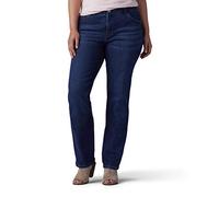 Lee Women's Plus-Size Flex Motion Regular Fit Straight Leg Jean, Royal Chakra, 20W Medium
