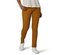 Lee Women's Slim Fit Skinny Leg Midrise Jean, Cumin, 12