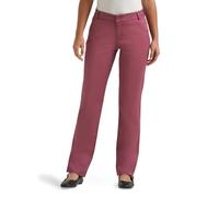 Lee Wrinkle Free Relaxed Fit Straight Leg Pant Pantalons, Plumeria, 40 Taille Courte Femme