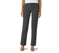Lee Wrinkle Free Relaxed Fit Straight Leg Pant Pantalons, Gris, XL Femme
