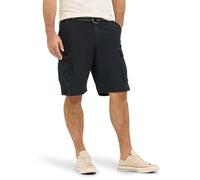 Lee Wyoming Salopette Cargo Multi-Poches pour Homme avec Ceinture, Noir Ripstop, 44