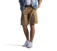 Lee Salopette short cargo Wyoming avec ceinture pour homme, Bourbon, 50 FR