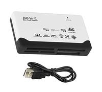 Leeadwaey Memory Card Reader Office Hotel External USB 2.0 Adapter Computer Laptop Fast Data Transmission Speed Reading Writing Converter