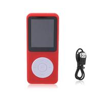 Leeadwaey Mini Music Players Bluetooth-Compatible Player E-Book Video MP3 MP4 Electronics Supplies Gift Replacement for Windows XP/Vista/8 Red 8G