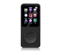 Leeadwaey Mini Music Players Bluetooth-Compatible Player E-Book Video MP3 MP4 Electronics Supplies Gift Replacement for Windows XP/Vista/8 Black 8G