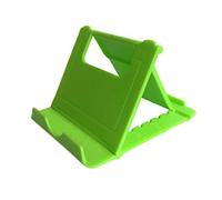 Leeadwaey Phone Storage Rack Foldable Ultra Sturdy Tablet Desk Stand Universal Stable Wear-Resistant Plastic Bracket Company Green