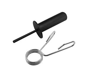 Leeadwaey Stack de poids universel en acier durable pour exercices à la maison 10 mm x 80 mm