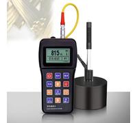 Leeb Testeur de dureté avec écran LCD couleur, duromètre en métal portable pour acier, aluminium, alliage de zinc, cuivre, test à 360°