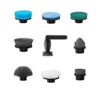 Leebein Têtes de Brosse de Rechange pour YMG-818/820 Brosse Électrique Nettoyage Rotative, Kit d'Accessoires de Brosse Supplémentaire 8pcs pour Brosse Électrique YMG-818/820 - Machine Non Inclus