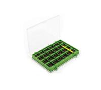 Leeda Boîte à Crochets magnétique Vert