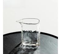 LEEDJUINE Tasse à thé en verre martelé forgé à la main avec distributeur de thé résistant à la chaleur 200 ml