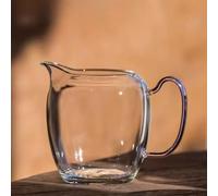 LEEDJUINE Tasse transparente de style chinois équitable, 270 ml, distributeur de thé en verre Kung Fu Accessoires