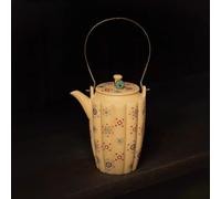 LEEDJUINE Théière rétro en argile violette de style chinois, 120 ml, Kungfu pour la maison, recevoir des invités