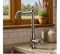 Leeds Mitigeur de cuisine rétro - Chrome - Essebagno