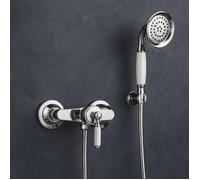 Leeds Mitigeur Douche Mécanique Mural - Chrome - Essebagno