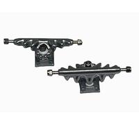 LEEFAI Trucks de touche Pro Monster Trucks 32 mm/34 mm/36 mm avec matériel - Couleur et taille (32 mm, métal brut)