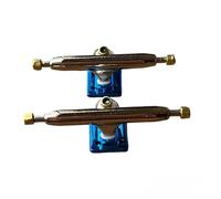 LEEFAI Trucks Pro Touche 32/34/36 mm 4.0 Kingpin standard avec plaque de base matérielle Couleur et taille (34 mm, bleu)