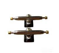 LEEFAI Trucks Pro Touches 32/34/36 mm 4.0 Kingpin standard avec plaque de base matérielle Couleur et taille (36 mm, noir)