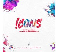 LEEHI - HOT ISSUE ICONS 1st Single Album CD. 1ea CD+60p Photo Book+2ea Lyric Card+1ea Photo Card+1ea Unit Photo Card+4ea Sticker