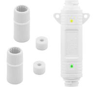 Leehitech Extenseur PoE Extérieur IP67 Étanche - Prend en Charge IEEE802.3af/at avec 100 Mbit/s, 100 m/328 FT - Extension de Signal pour Caméra IP/Appareils PoE