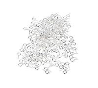 LEEINTO Lot de 600 petites épingles à œillet à vis pratiques pour bijoux en résine époxy, artisanat, porte-clés, collier, présentoir de buste