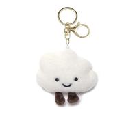 LEEINTO Porte-clés Pendentif Nuage, téléphone élégant, lanière Anti-Perte, Porte-clés personnalisés, décoration pour Sacs à Dos, Portefeuille pour Femmes