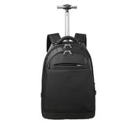 LEEINTO Sac à Dos Roulant résistant aux éclaboussures, Sac à Dos pour Ordinateur Portable, Bagage à Main, Sac d'affaires avec roulettes, Sac à Dos pour Ordinateur de Travail de Nuit