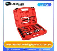 Leekooluu-Ensemble d'extracteurs de roulement, 16 pièces, outils de retrait de roulement intérieur ennemi