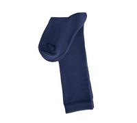 Leela Cotton Chaussettes montantes unisexes en coton bio pour enfants garçons et filles, bleu foncé, 27-30