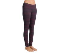 Leela Cotton Legging long en coton bio pour femme, géométrique/bleu marine/rouge tibétain, S