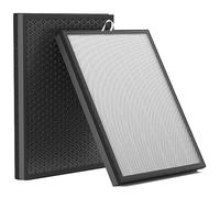 Leemone EverestAir Lot de 2 filtres de rechange pour purificateur d'air LEVOIT EverestAir/EverestAir-P, True HEPA, charbon actif à haute efficacité, EverestAir-RF