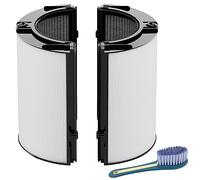 Leemone Filtre de rechange HEPA 2 en 1 pour aspirateur Dyson PH04 PH03 PH02 PH01 HP09 TP09 HP07 TP07 HP06 TP06 HP04 TP04 DP04 H13 (Noir)