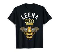 Leena Name Leena Cadeau d'anniversaire Reine Bee Leena T-Shirt