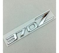 Leenax Enterprises 3D Autocollants De Voiture Alliage Métal Lettre Emblème Badge Stickers Décor De Voiture Corps Arrière Hayon, pour Nissan 350Z 370Z Fairlady Z Z3 Z34,D