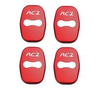 Leenax Enterprises 4 pièces Couvercle de Serrure Porte Voiture, pour Peugeot RCZ Anti Rayures étanche à l'eau antirouille Accessoires Voiture,D