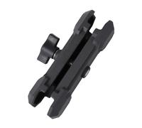 Leenconghui Bras à double douille en alliage d'aluminium de 15 cm pour accessoires de boule de 38 mm, compatible avec les composants RAM Mount C Size Ball