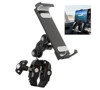 Leenconghui Support de tablette en alliage d'aluminium pour barre de bateau, support de tablette réglable à 360° pour iPad Pro 13/12.9/11, Air/Mini, Galaxy Tab, iPhone, appareils de 4 à 13 pouces