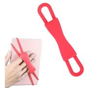 Leeneen Dragonne confortable pour Kindle et tablettes de 4,7 à 8", sangle universelle haute élasticité pour tablette/PaperWhite/Kobo/Oasis/E-Book/téléphone (rose)