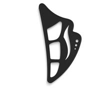 Leeneen Eyetour Outil de maquillage 5 en 1 pour fard à paupières, outil professionnel et rapide de maquillage des yeux pour femmes, débutants (noir)