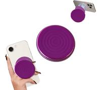 Leeneen Poignée magnétique puissante pour téléphone compatible avec Magsafe, détendez vos doigts de voiture - Anneau de support magnétique pour iPhone/Android - Accessoires amovibles (violet)