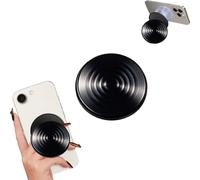 Leeneen Poignée magnétique puissante pour téléphone compatible avec Magsafe, détendez vos doigts de voiture - Anneau de support magnétique pour iPhone/Android - Accessoires amovibles (noir)